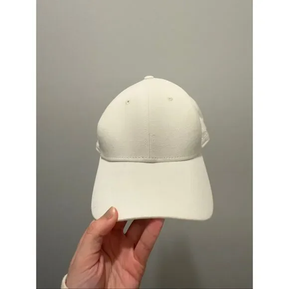 Rolex Canvas Ivory Baseball Cap